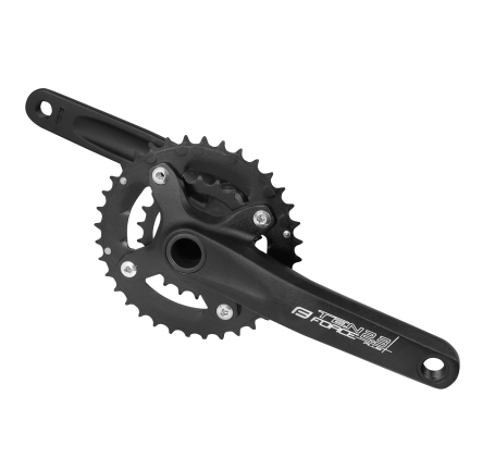 cranks F TEN 2.3+ Al 36/22z 175mm int.axle, black