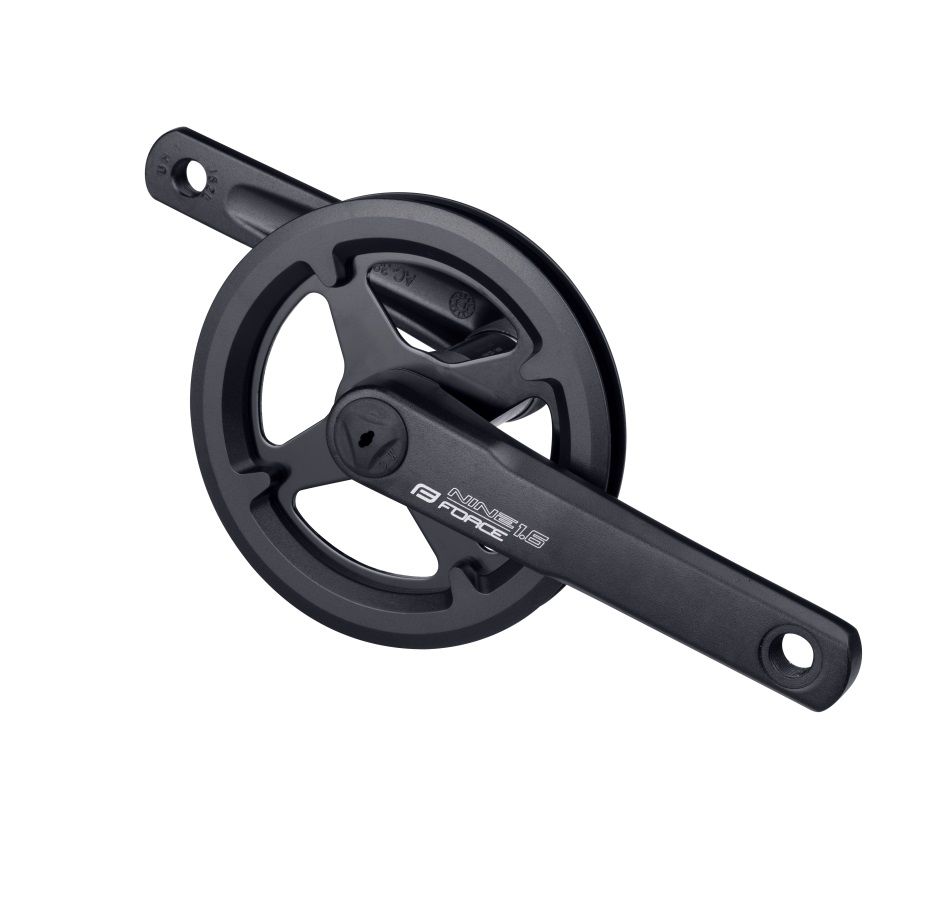 cranks FORCE NINE1.6 Al 32t guard 152mm, black