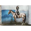 cycling suit FORCE STREAM LADY, black-white