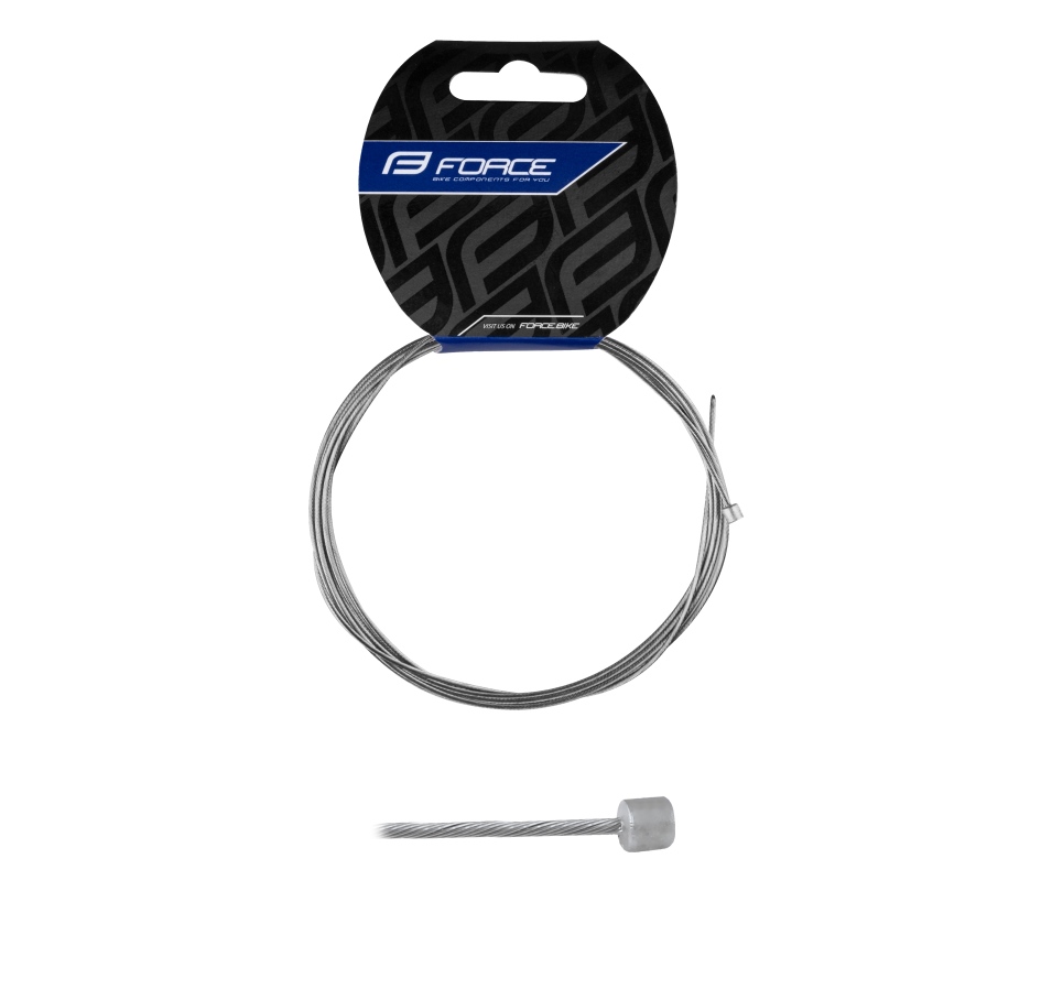 derailleur cable FORCE 2,1m/1,1mm STAINLESS packed