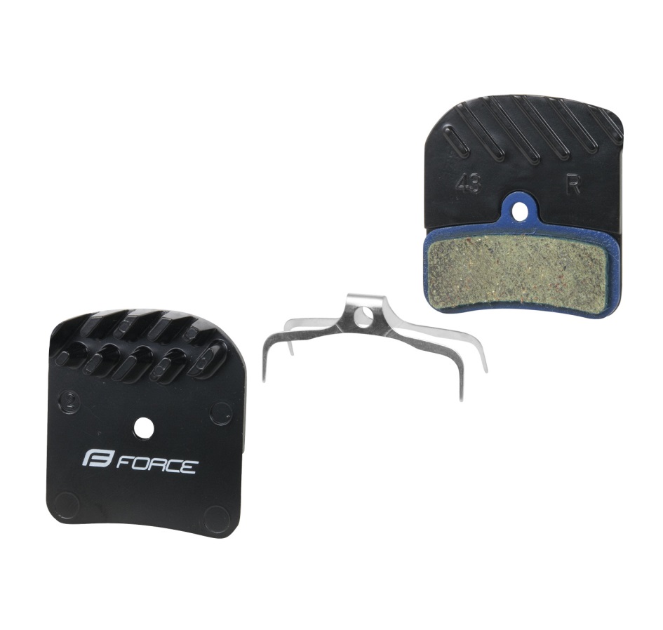 disc brake pads FORCE H03A polymer, with cooler