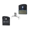 disc brake pads FORCE SH J03A polymer, with cooler