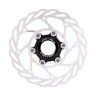 disc brake rotor FORCE 140 mm, CENTER LOCK, silver