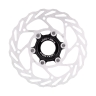 disc brake rotor FORCE 140 mm, CENTER LOCK, silver