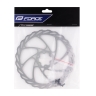 disc brake rotor FORCE-4 180 mm, 6 holes, silver