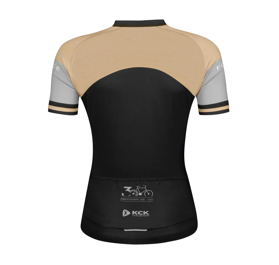 dres F ANNIVERSARY UNI kr. rukáv, černo-zlatý