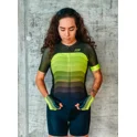 dres F ASCENT UNI kr. rukáv, zeleno-fluo