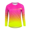 dres F MTB ANGLE LADY dl. rukáv, růžovo-fluo S