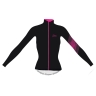 dres F RIDGE LADY dlouhý rukáv, černo-růžový XL