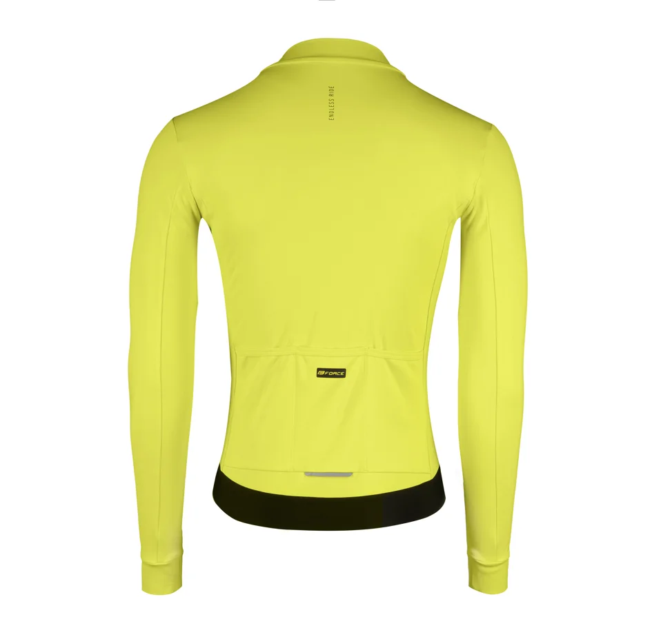 dres FORCE ENDLESS dlouhý rukáv, fluo