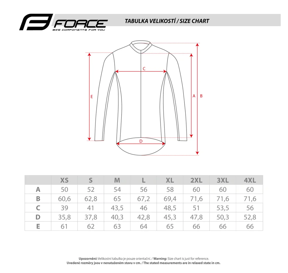 dres FORCE ENDLESS dlouhý rukáv, modro-černý