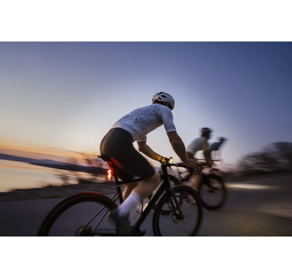 dres FORCE LEOPARD kr. rukáv, bílo-šedý