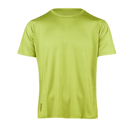 dres FORCE MTB MOUNT krátký rukáv, limetkový