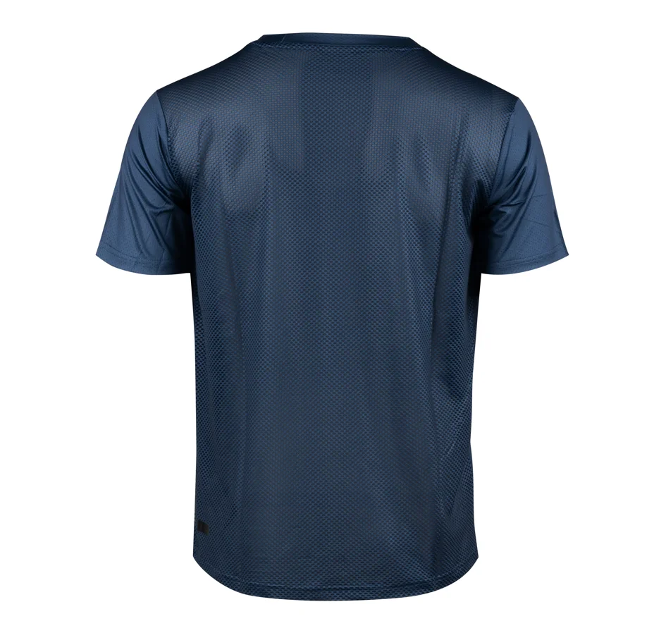 dres FORCE MTB MOUNT krátký rukáv, tm. modrý