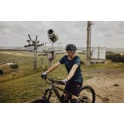 dres FORCE MTB MOUNT krátký rukáv, tm. modrý