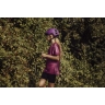 dres FORCE MTB MOUNT LADY kr. rukáv, fialový