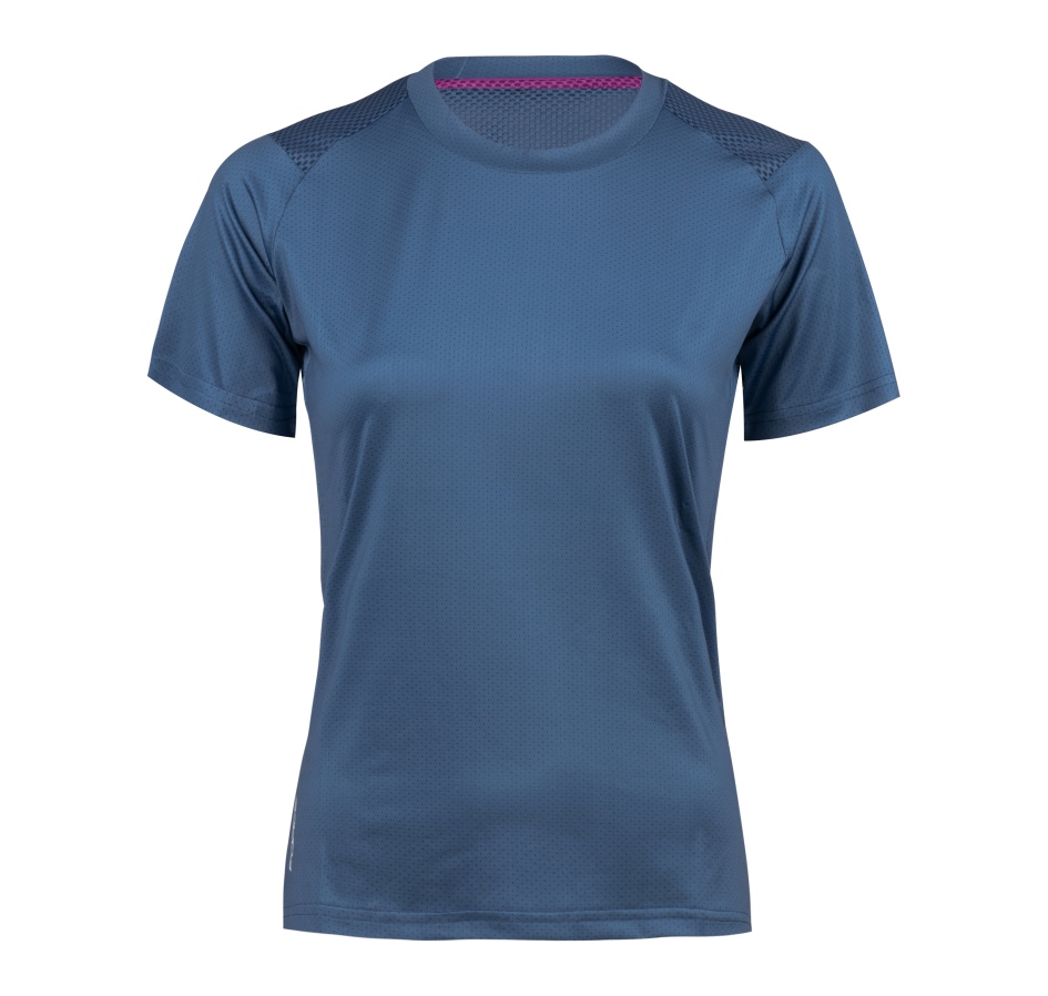 dres FORCE MTB MOUNT LADY kr. rukáv, modrý XS
