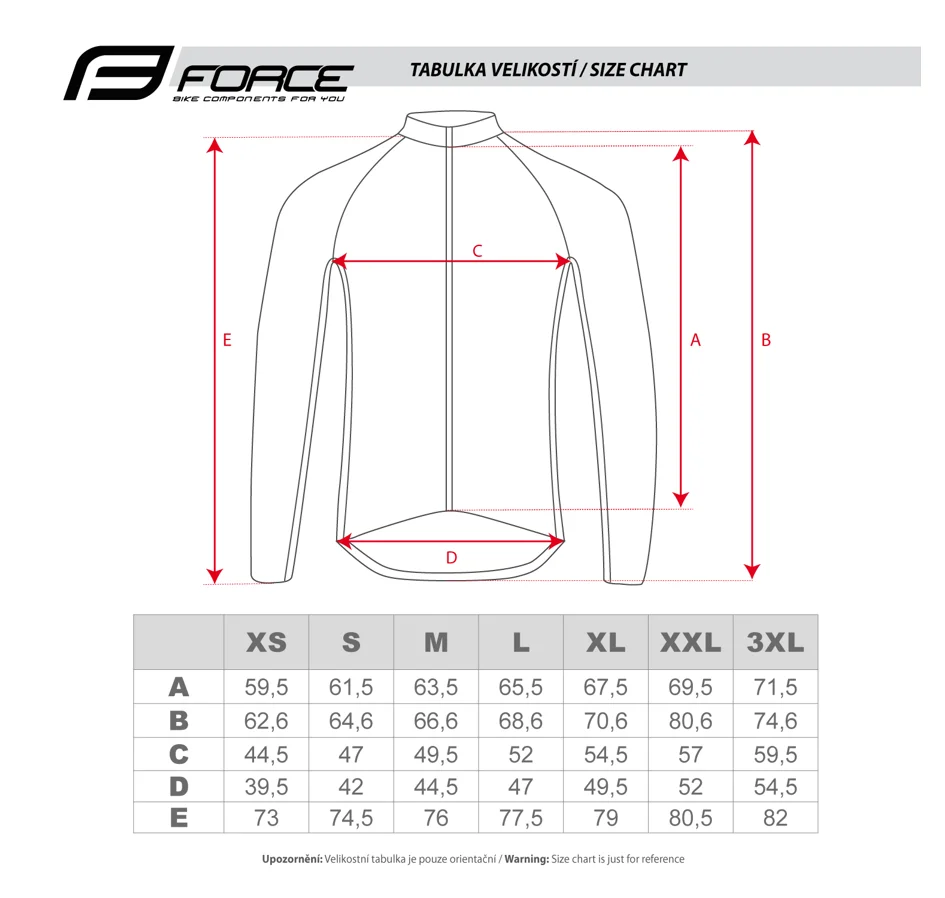 dres FORCE RIDGE dlouhý rukáv, černo-modrý