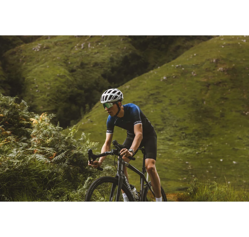 dres FORCE SMOOTH krátký rukáv, modro-černý