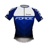 dres FORCE SMOOTH krátký rukáv, modro-černý S