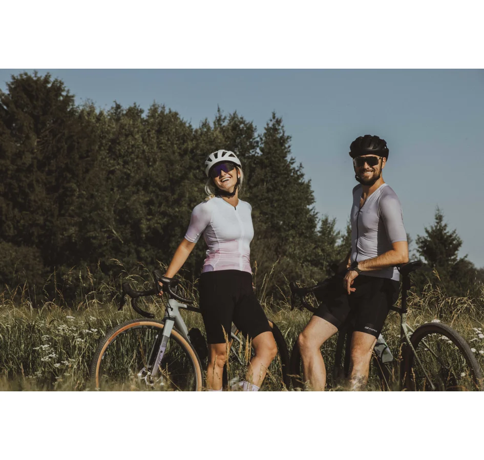 dres FORCE SPLASH LADY kr. rukáv, růžovo-modrý