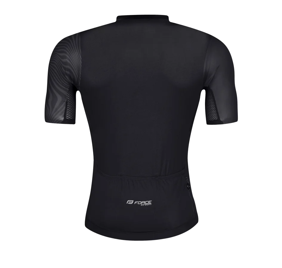dres FORCE STREAM krátký rukáv, černý 