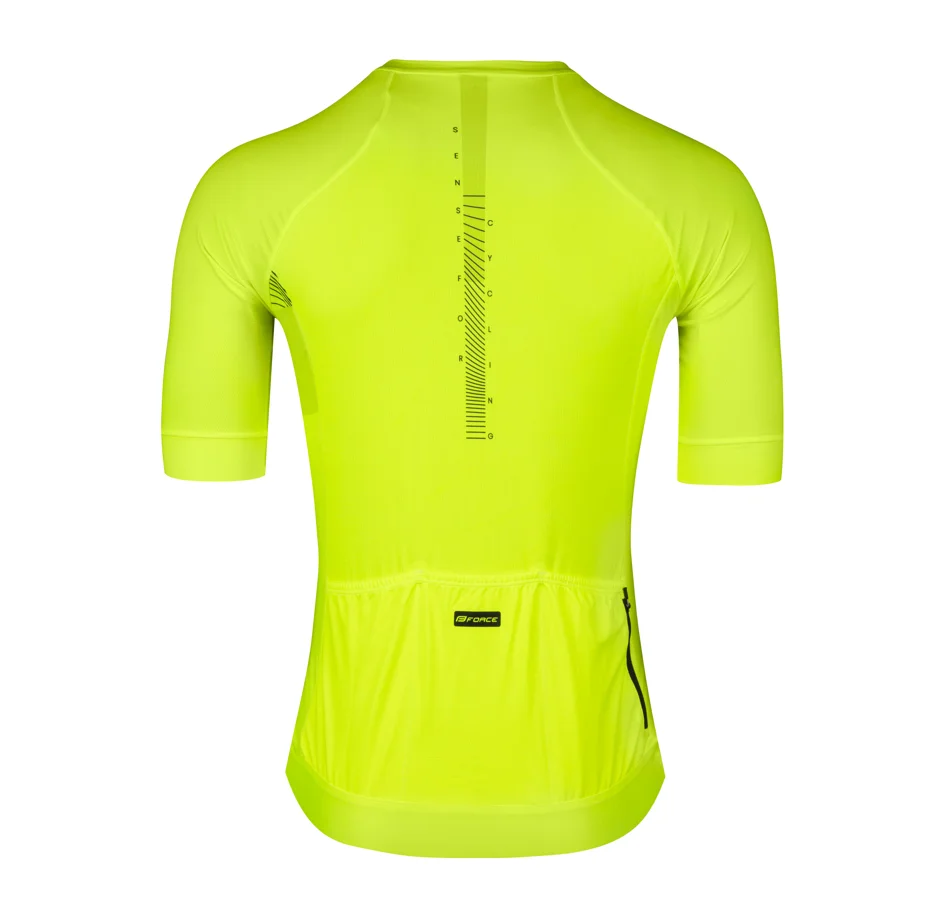 dres FORCE SWAY kr. rukáv, fluo