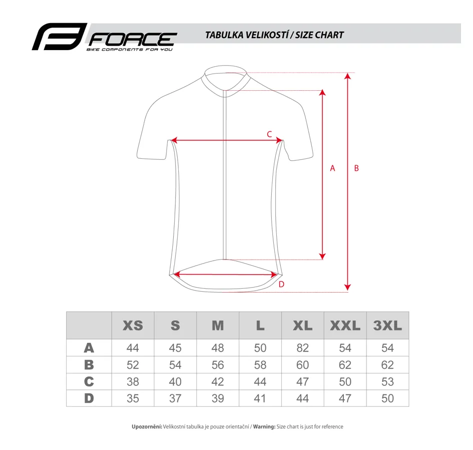 dres FORCE VISION LADY kr. rukáv, modrý