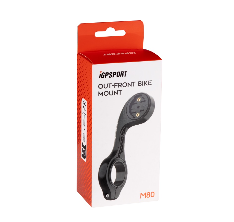 držák iGPSport M80, předsazený, černý