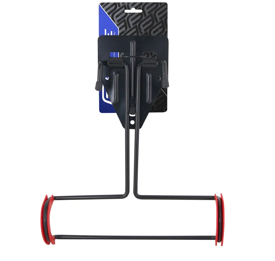 držák kola FORCE na zeď za rám, sklopný Fe, černý