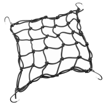 elastic straps "net", 25 x 25 cm, black