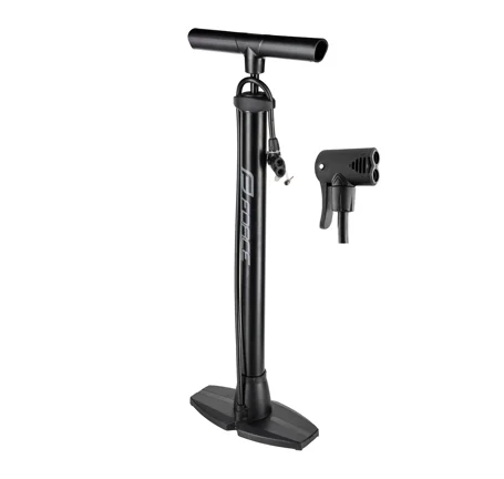 floor pump FORCE ECON 2 steel/plastic, black