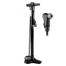 floor pump FORCE HOBBY 2.1 Fe, 11 bar, black