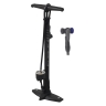 floor pump FORCE HOBBY Al 11 bar, black