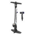 floor pump FORCE HOBBY Al 11 bar, silver