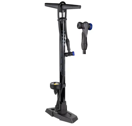 floor pump FORCE HOBBY ECO steel 11bar black