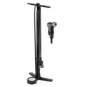 floor pump FORCE MAGNA 2.0 alloy, 11 bar, black