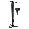 floor pump FORCE MAGNA alloy, 11 bar, black