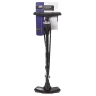 floor pump FORCE PROFI STAR Al 11b black