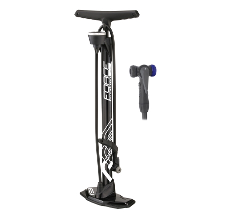 floor pump FORCE PROFI STAR Al 11b black