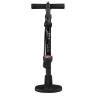 floor pump FORCE TOURIST 2.0 steel, 11 bar, black