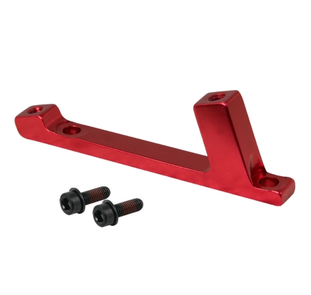 front adapter FORCE POST/ POST 180mm, red