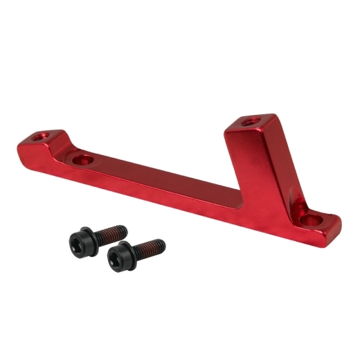 front adapter FORCE POST/ POST 180mm, red