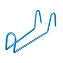 front fork/bar holder FORCE, steel, blue