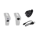 front light FORCE ALERT 350LM USB, black
