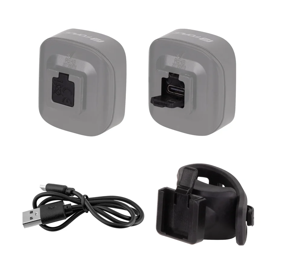 front light FORCE COB 2.0 75LM USB, black