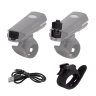 front light FORCE FLUX 200LM USB, black