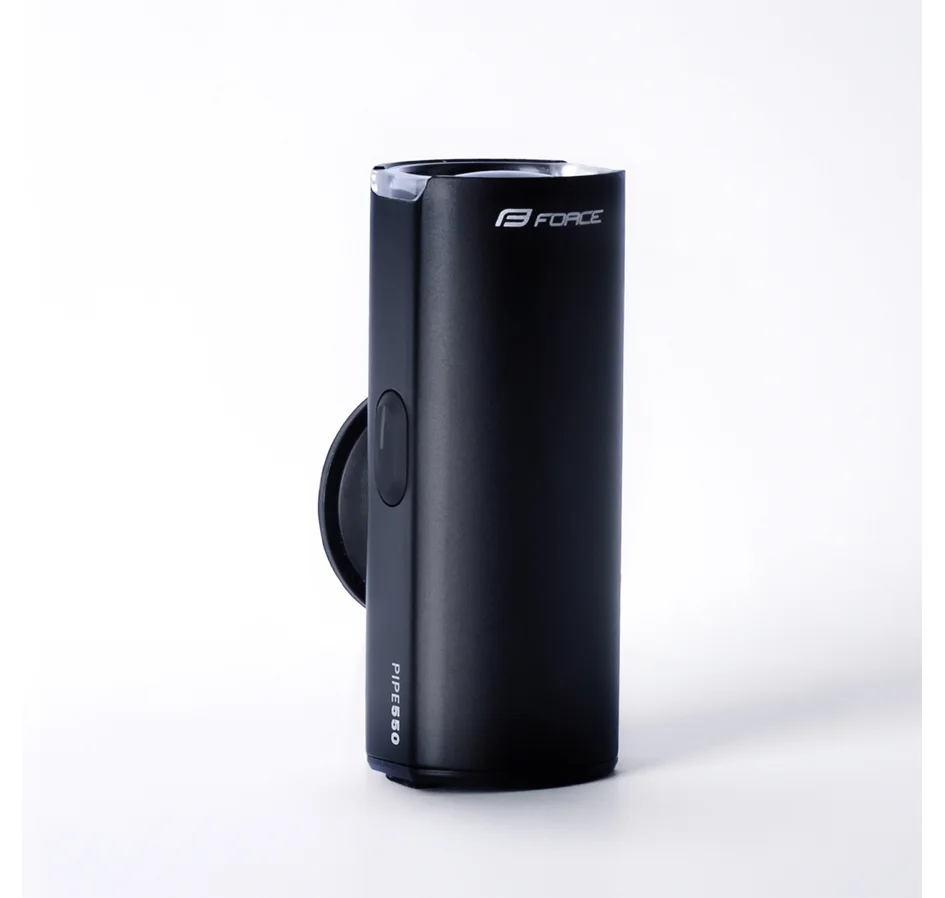 front light FORCE PIPE 550LM USB, black