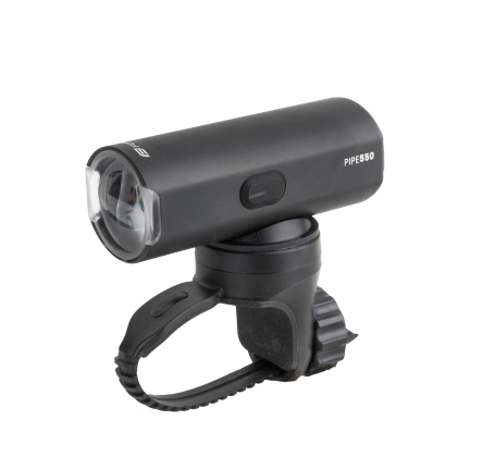front light FORCE PIPE 550LM USB, black