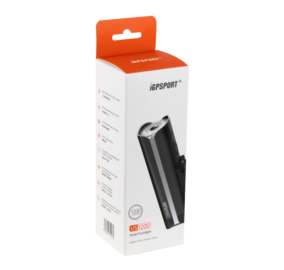 front light iGPSport VS1200, with bracket M82